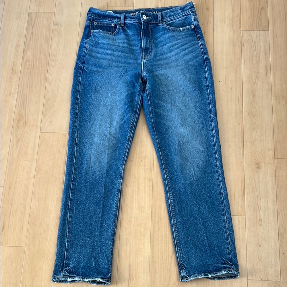 American Eagle Outfitters Blue High Rise Women Jeans